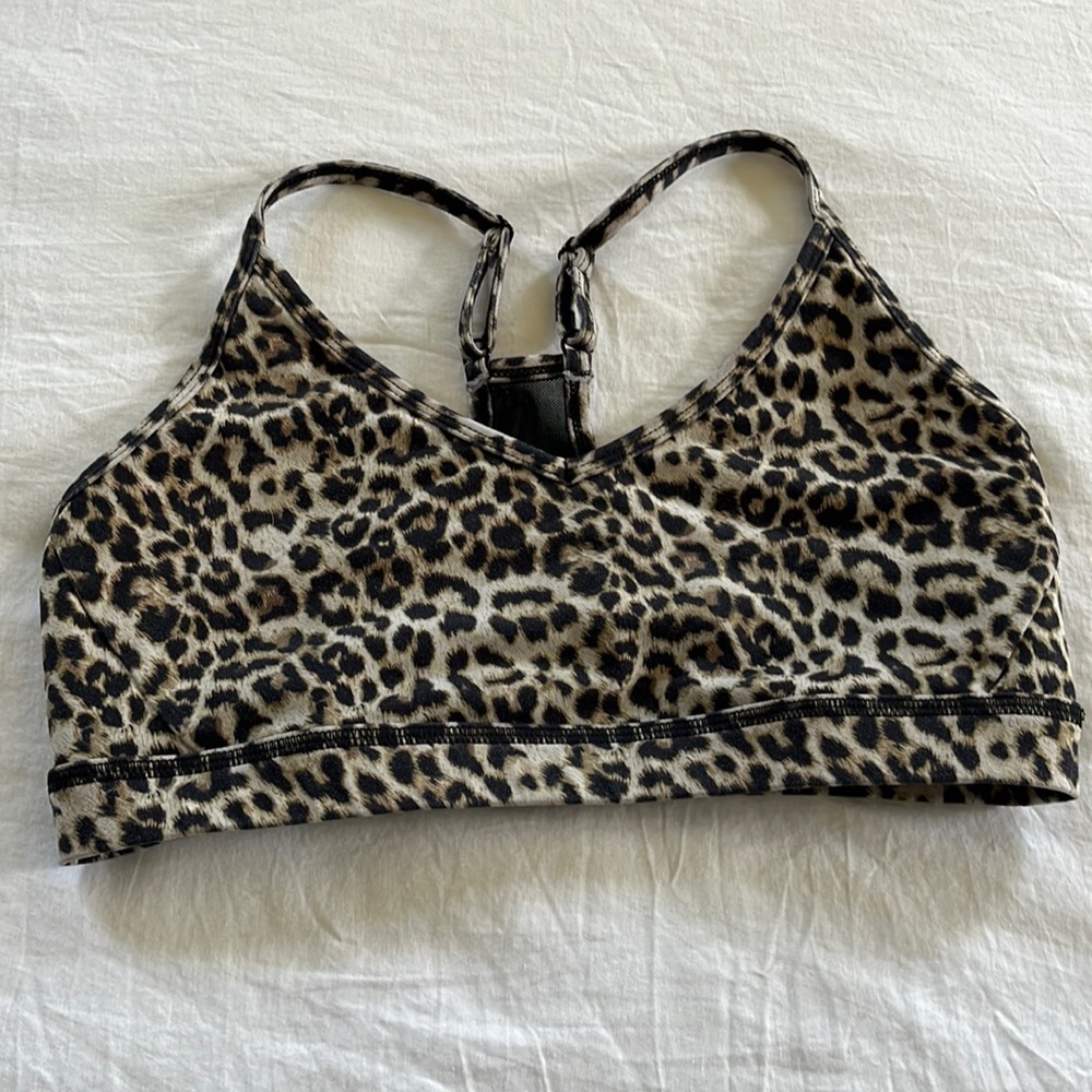 Zyia Leopard Sports Bra